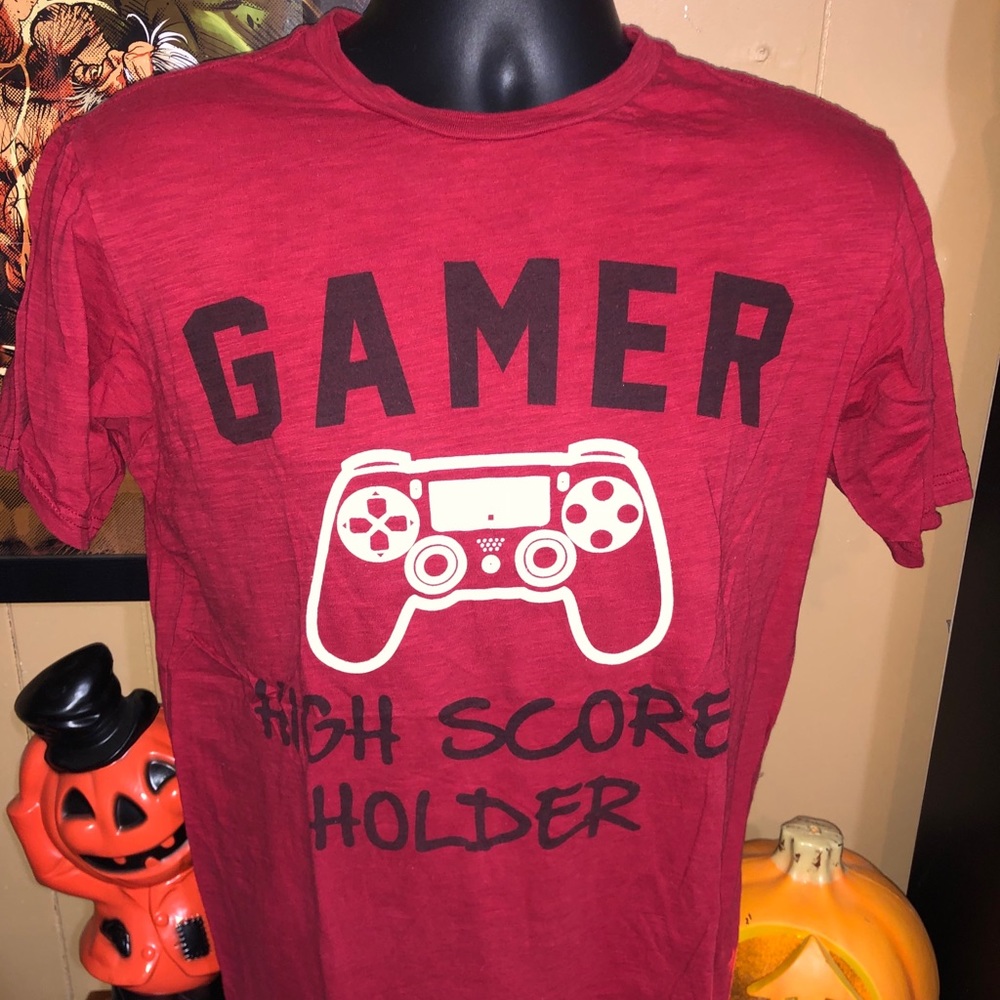 Gamer high score holder boys t-shirt